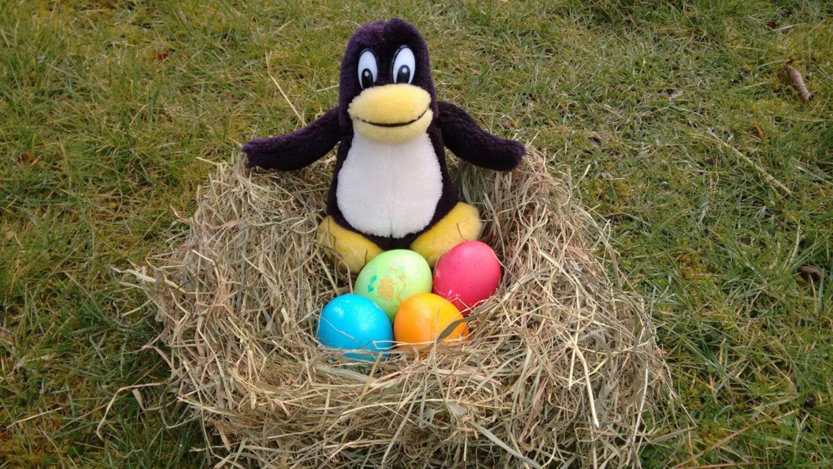 TUX-Ostern